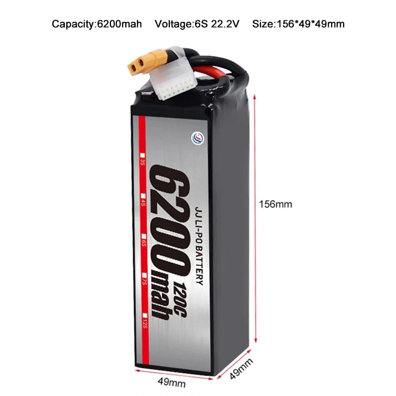 6s 6200Mah 22.2v TPlug